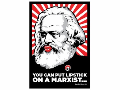 You can put lipstick on a Marxist... sticker